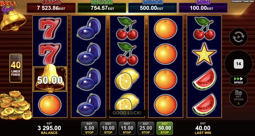 40 Super Hot Bell Link Slot